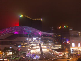 湖南步步高商業(yè)綜合體夜景照明